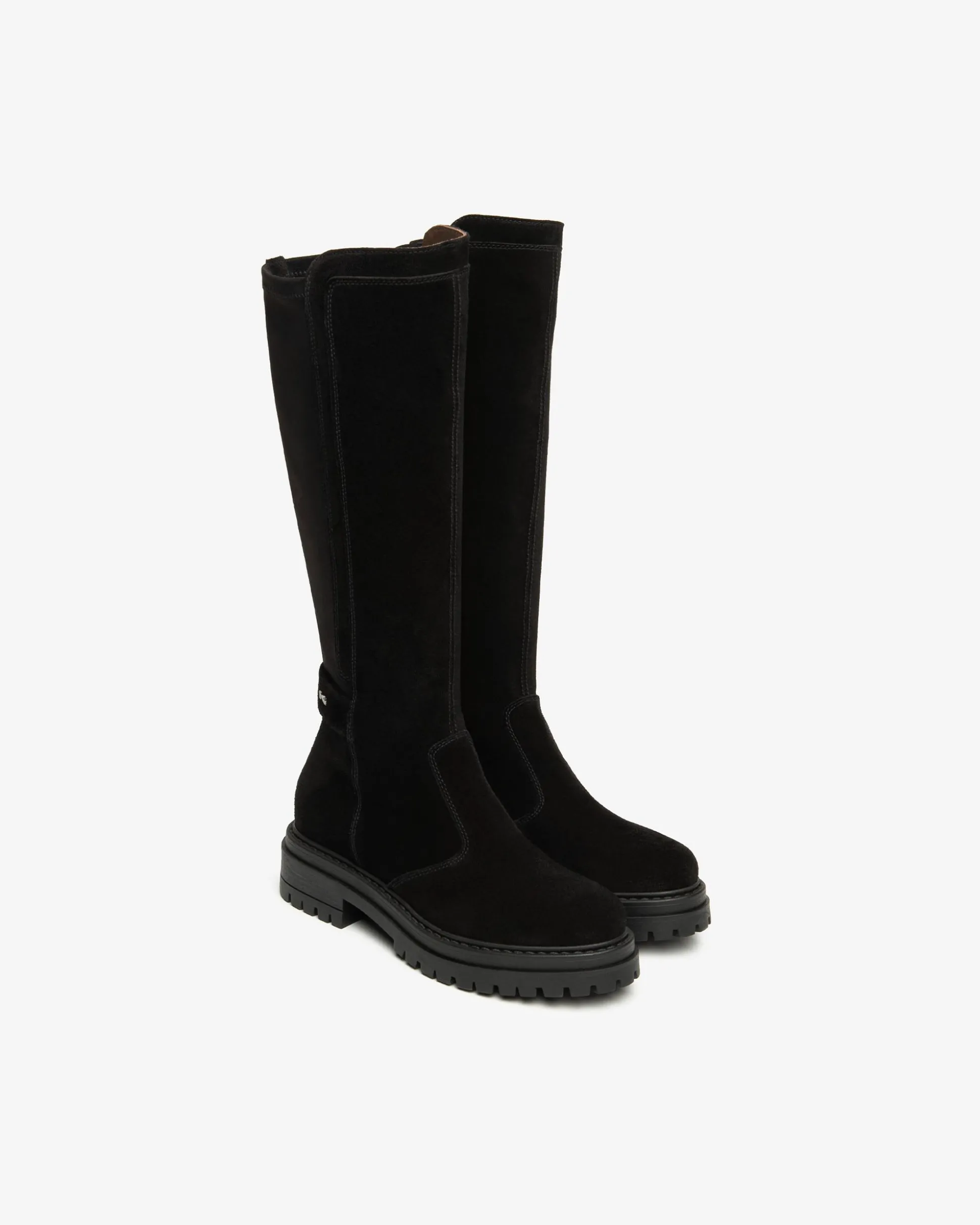 Stivali Donna in Suede e Materiale Tecnico