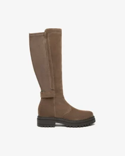 Stivali Donna in Suede e Materiale Tecnico