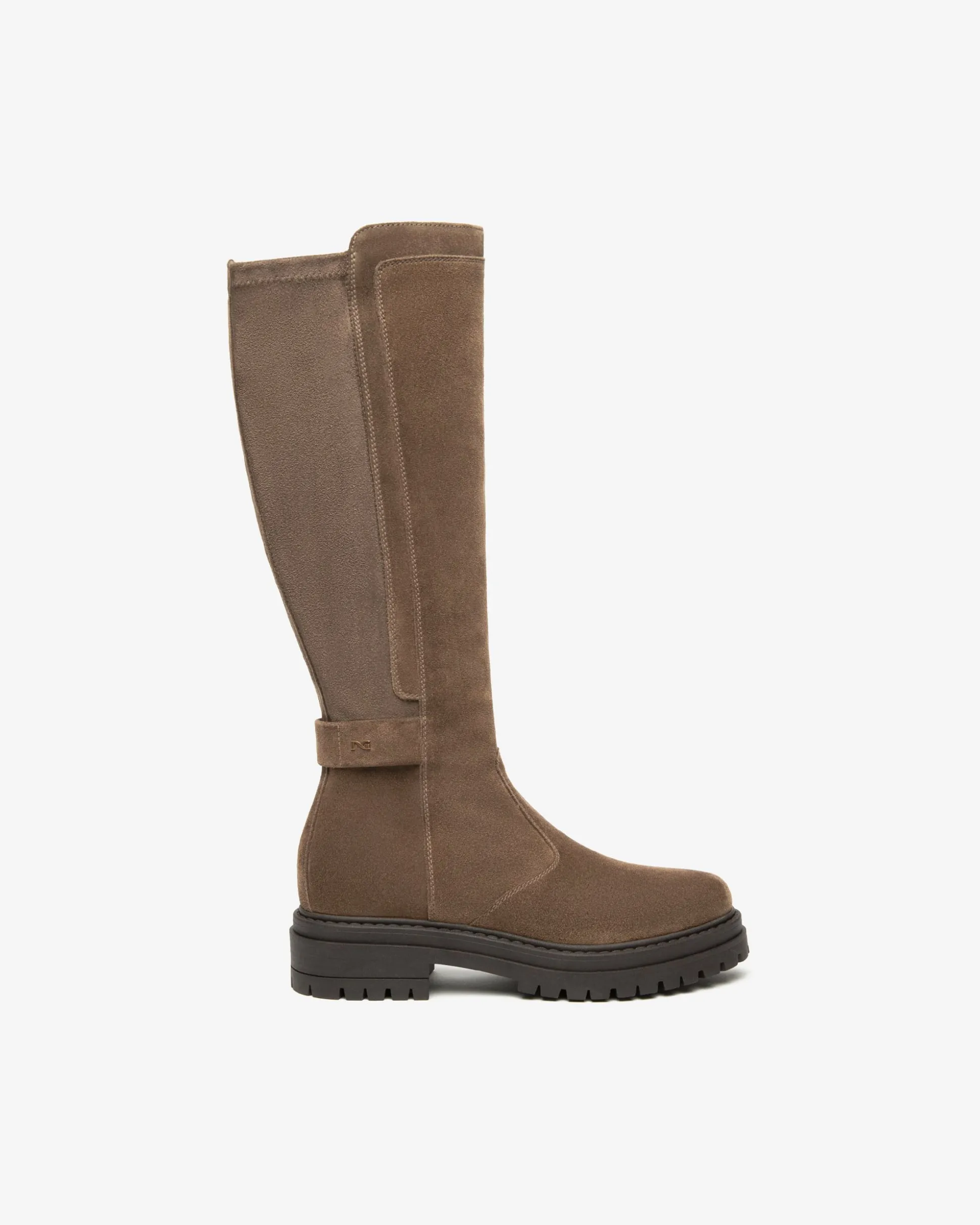Stivali Donna in Suede e Materiale Tecnico