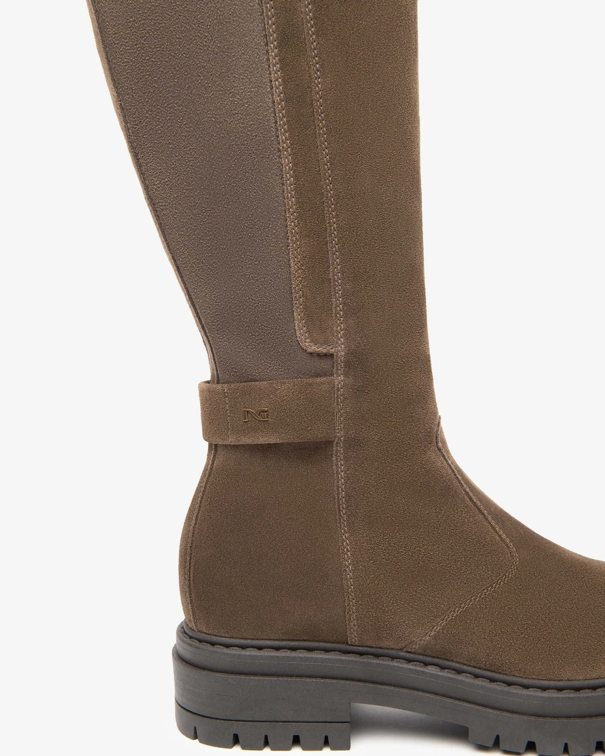 Stivali Donna in Suede e Materiale Tecnico