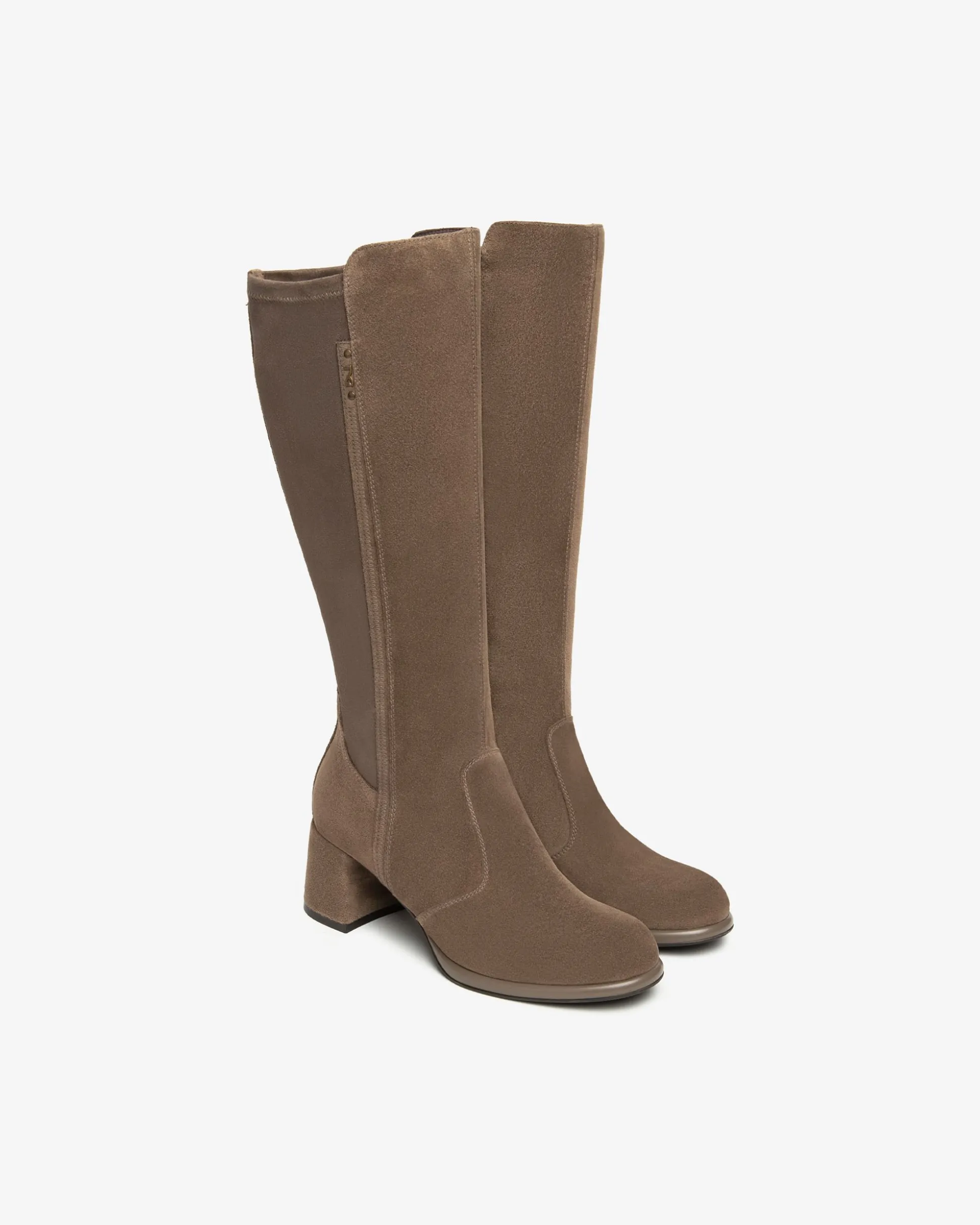 Stivali Donna in Suede e Materiale Tecnico