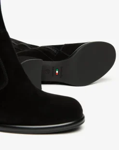 Stivali Donna in Suede e Materiale Tecnico