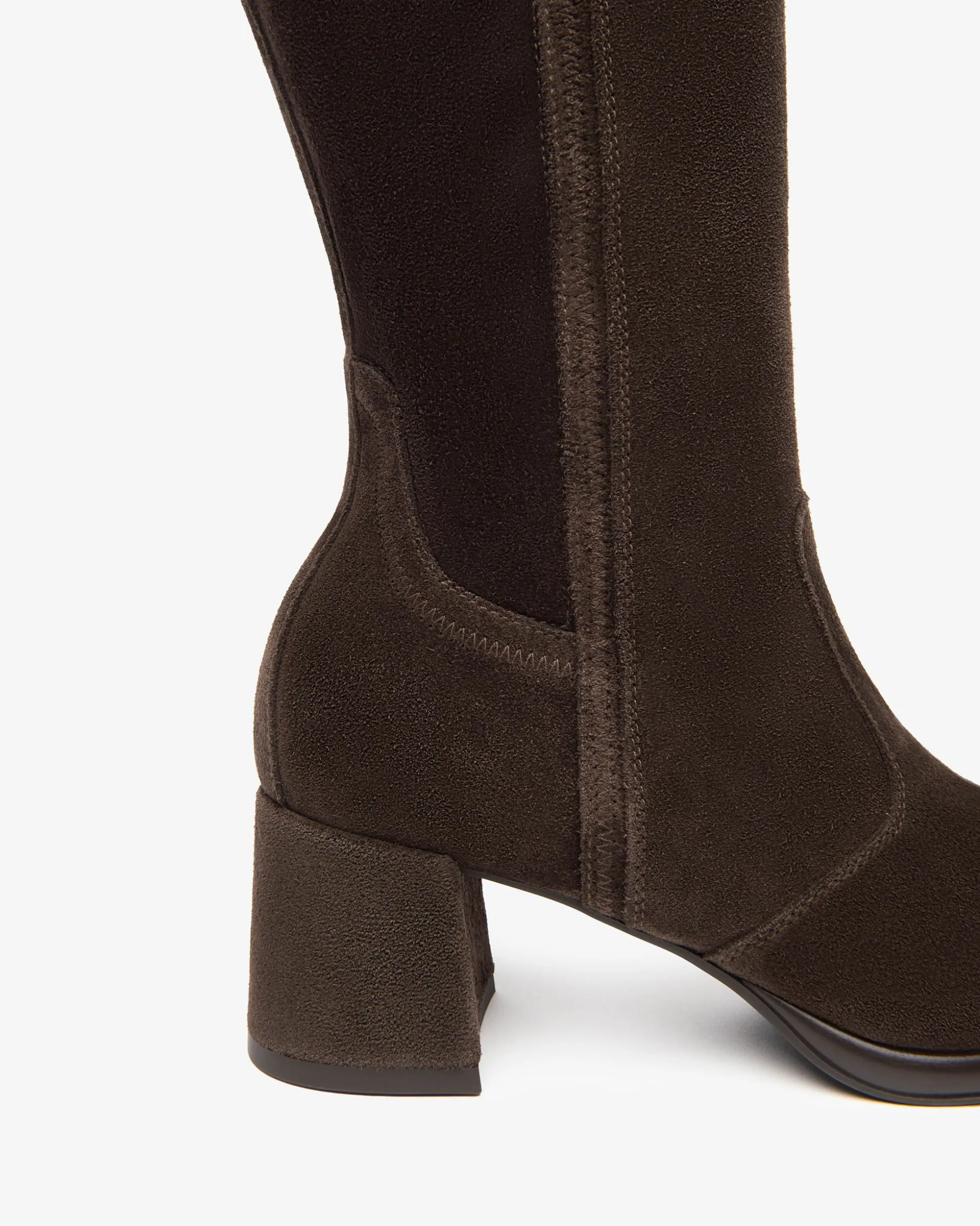 Stivali Donna in Suede e Materiale Tecnico