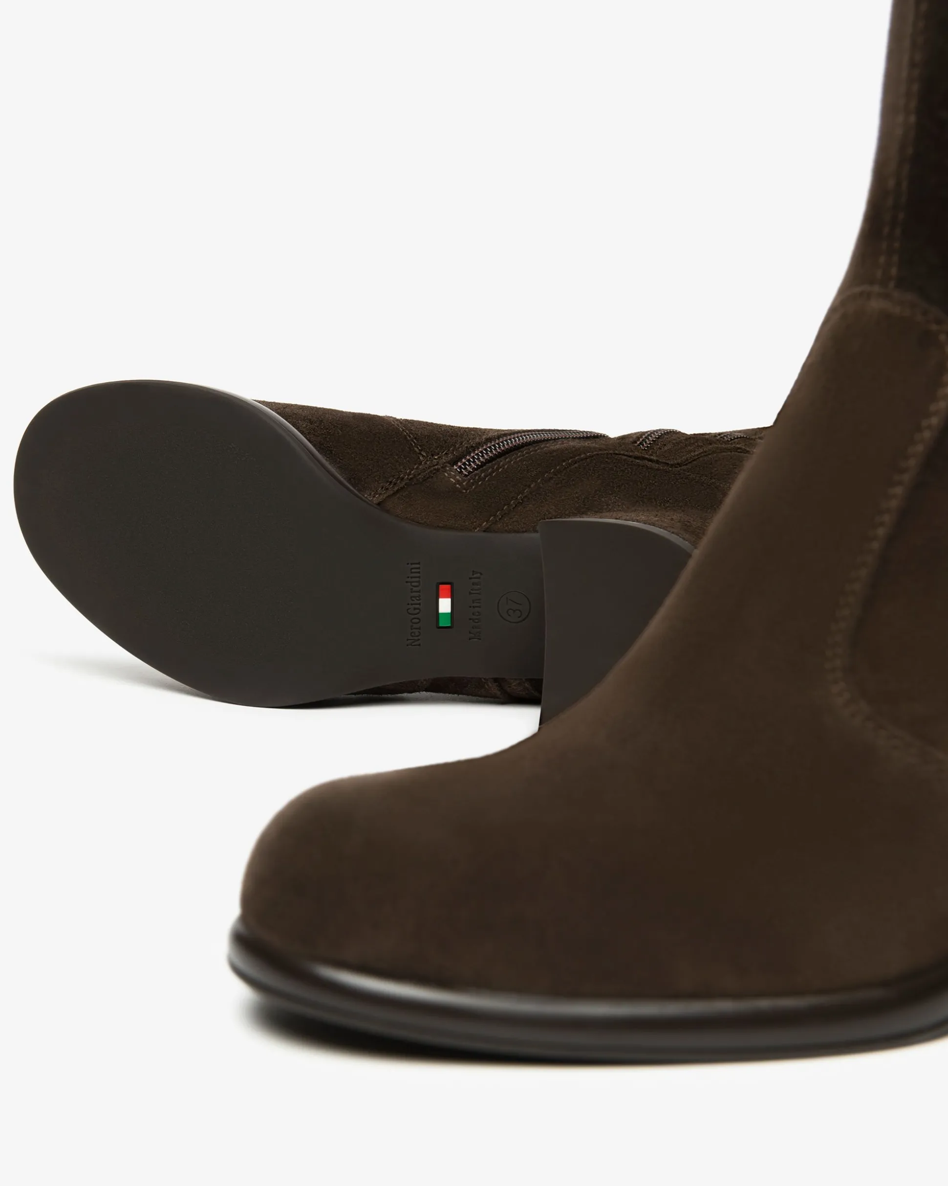Stivali Donna in Suede e Materiale Tecnico