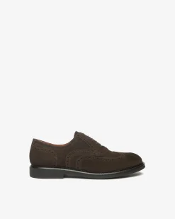 Stringate Uomo in Camoscio