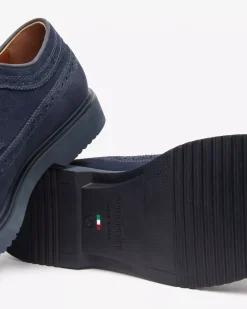 Stringate Uomo in Camoscio