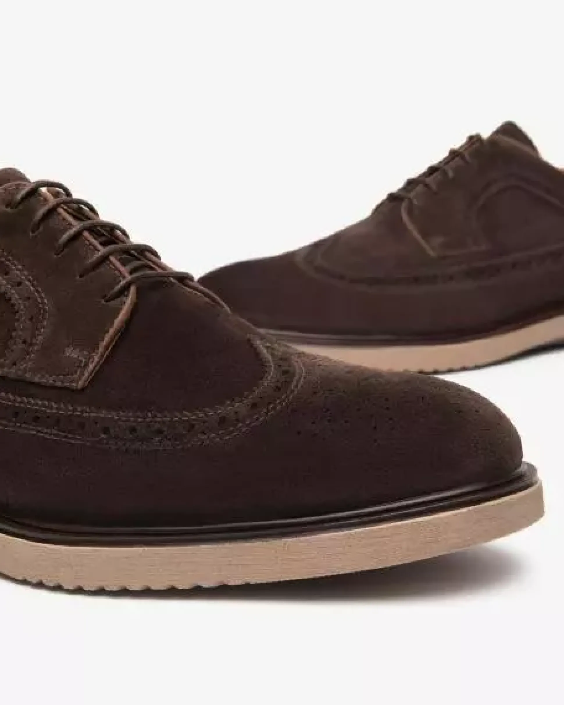 Stringate Uomo in Camoscio
