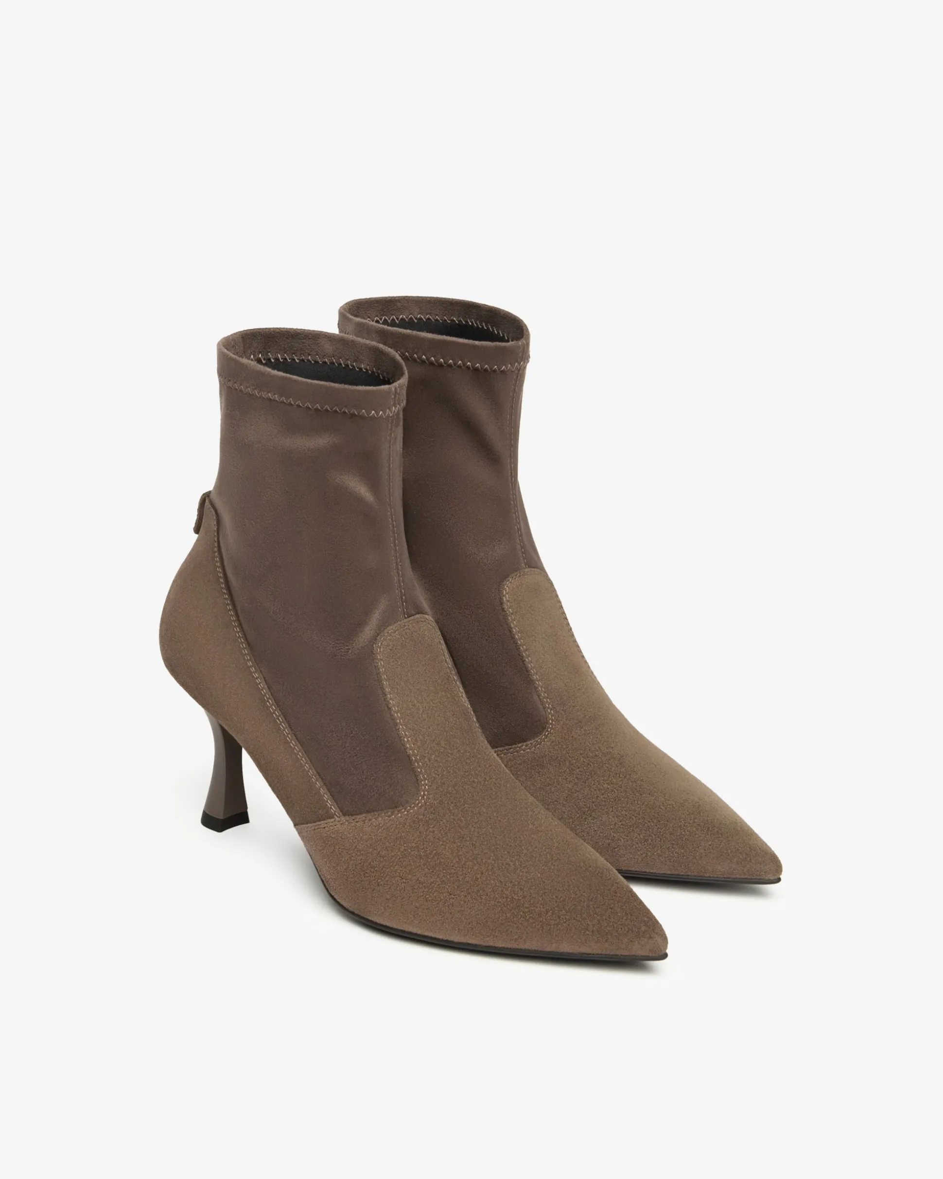 Tronchetti Donna in Pelle e Materiale Tecnico