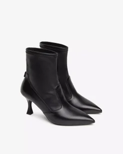 Tronchetti Donna in Pelle e Materiale Tecnico