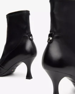 Tronchetti Donna in Pelle e Materiale Tecnico