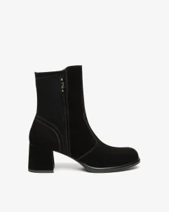 Tronchetti Donna in Suede e Materiale Tecnico